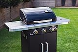 Landmann Rexon 3.1 PTS Gasgrill, Silber/Schwarz, 52 x 120 x 135 cm - 2