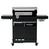 TAINO PLATINUM YAMARA DARK 4+2 Gasgrill Stahl 4 Brenner Keramik Sear-Burner Keramik Backburner Piezo-Zündung Grillrost Gusseisen - 6