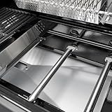 TAINO PLATINUM YAMARA DARK 4+2 Gasgrill Stahl 4 Brenner Keramik Sear-Burner Keramik Backburner Piezo-Zündung Grillrost Gusseisen - 8