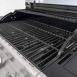 Nexgrill 4B Classic Gasgrill I 4 + 1 Brenner Gas Grill mit Seitenbrenner I Grillwagen mit Grillthermometer, Seitenablage und Seitenkochfeld - 3