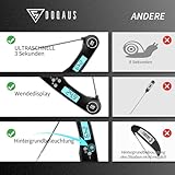 DOQAUS Fleischthermometer Grillthermometer Digitales Bratenthermometer Thermometer Kochen Küchenthermometer mit 3s Sofortiges Auslesen, Langer Sonde und LCD Bildschirm, Auto ON/Off für Küche,Grill,BBQ - 8